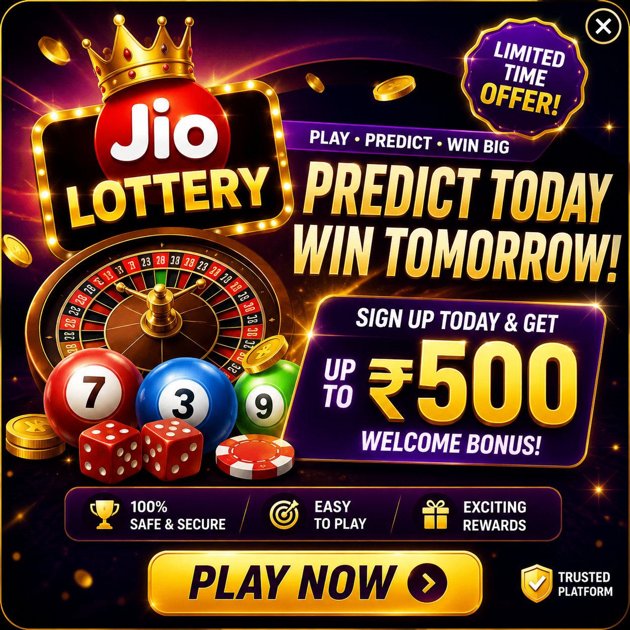 Jio Lottery Promotion